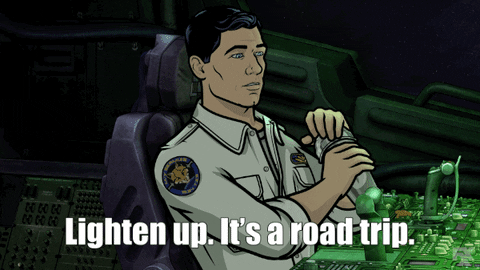 Sterling Archer Lighten Up GIF