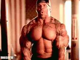 Steroids American Body Builder Rich Piana GIF