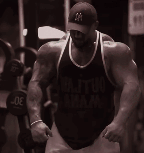 Steroids Body Builder Leonidas Arkona GIF