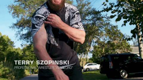Steroids Terry Szopinski Wrestler GIF