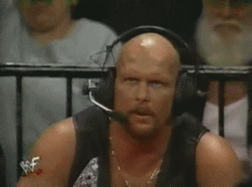 Steve Austin Is Pissed Off GIF