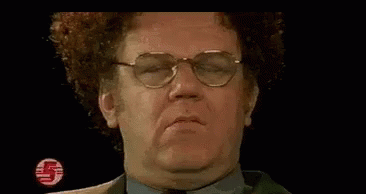 Steve Brule Rolling His Head GIF