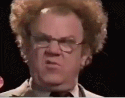 Displeased Steve Brule Face GIF