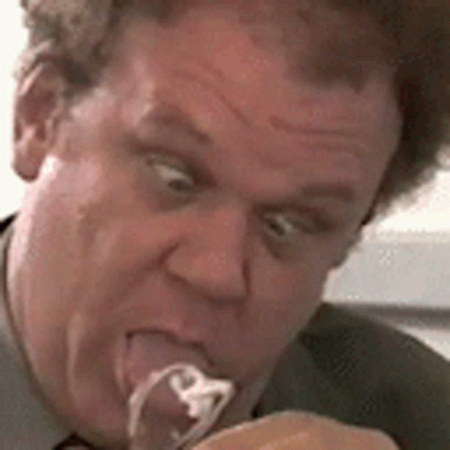 Steve Brule Licks His Glasses GIF
