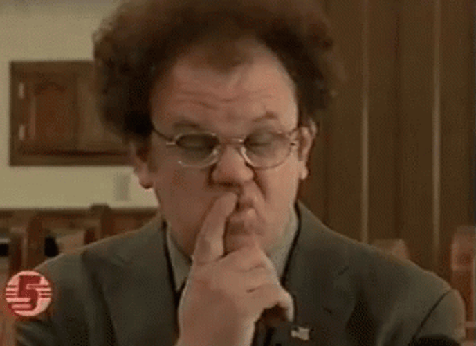 Steve Brule Picking His Nose GIF