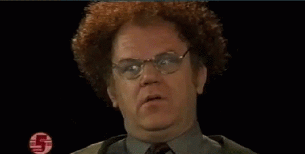 Steve Brule Shocked Reaction GIF