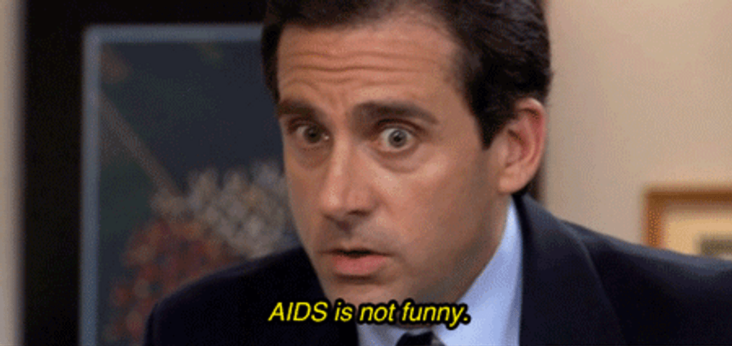 Steve Carell Aids Is Not Funny GIF