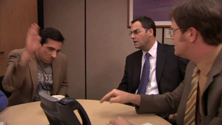 Steve Carell Animated Thank You GIF