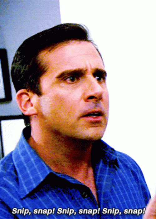 Steve Carrell Angry Snaps GIF