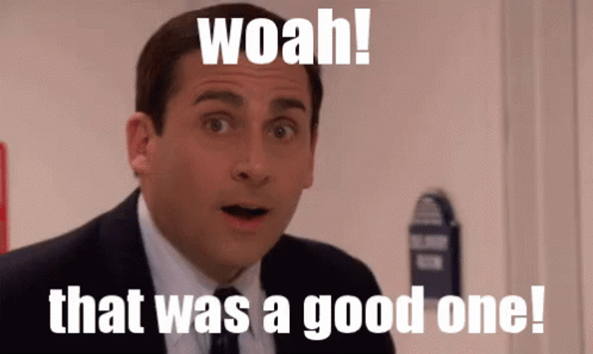 Steve Carrell That Was A Good One GIF