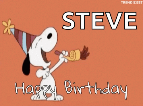 Steve Happy Birthday GIF