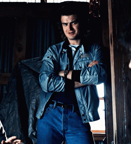 Steve Harrington Happy Smiling GIF