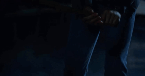 Steve Harrington Spiked Bat GIF