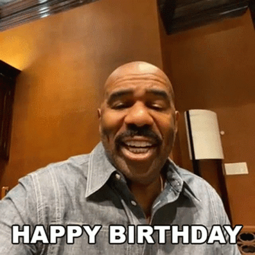 Steve Harvey Birthday Meme GIF