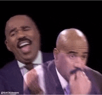 Steve Harvey Laughing Meme GIF