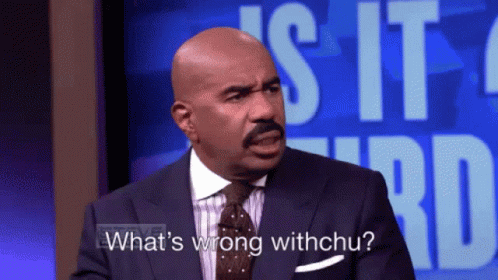 Steve Harvey What's Wrong Withchu GIF