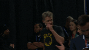 Steve Kerr Got Interviewed While Walking GIF