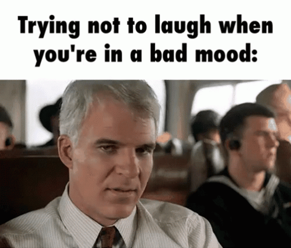 Steve Martin Trying Not To Laugh GIF