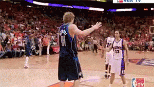 Steve Nash Hugging GIF