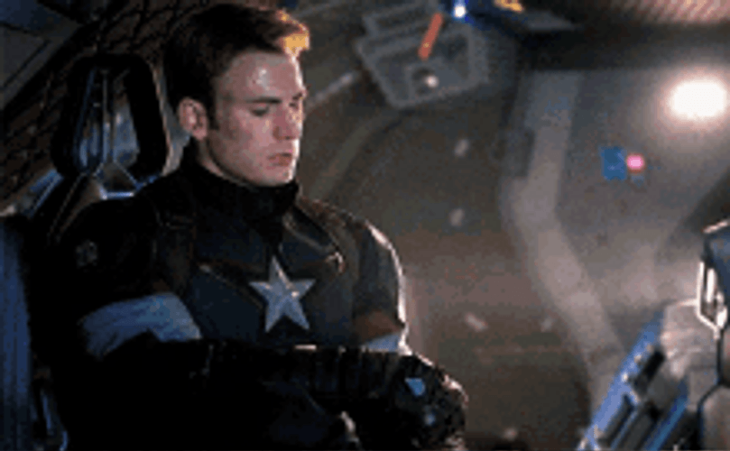 Steve Rogers Avengers Infinity War Sigh Problematic GIF