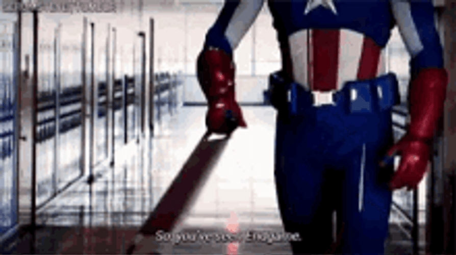 Steve Rogers Captain America Sit Down Avengers Endgame GIF
