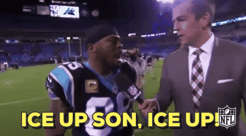 Steve Smith Sr. Interview Cheer GIF