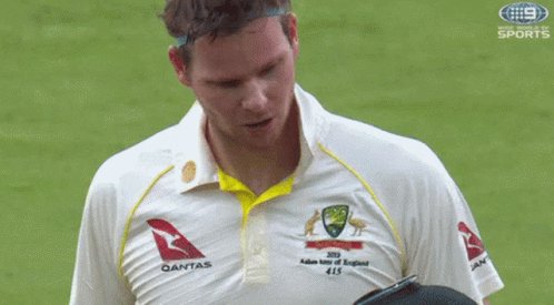 Steve Smith Tired Shaking Head GIF