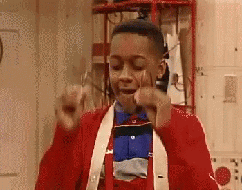 Steve Urkel Wearing His Glasses GIF