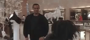 Intense Steven Seagal Fight GIF