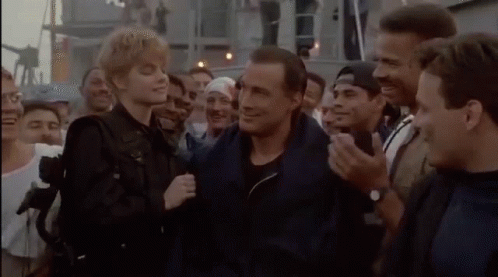 Calm Steven Seagal Smiling GIF
