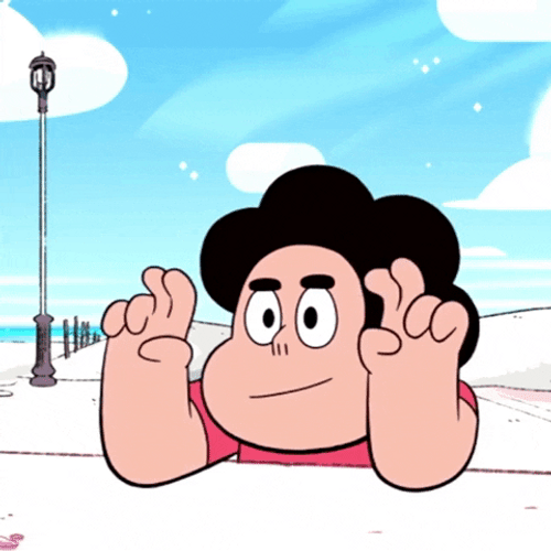 Steven Universe Air Quotes GIF