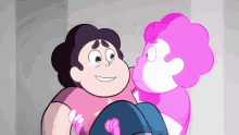 Steven Universe Holding Himself GIF
