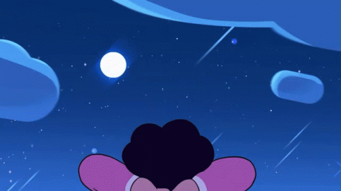 Steven Universe Relaxing Animated Stars GIF