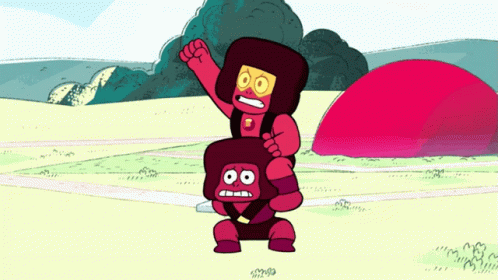 Steven Universe Ruby Fusion GIF