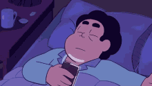 Steven Universe Sleeping With The Phone GIF