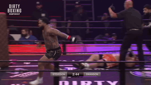 Steveson Vs Swanson Dirty Boxing Championship GIF
