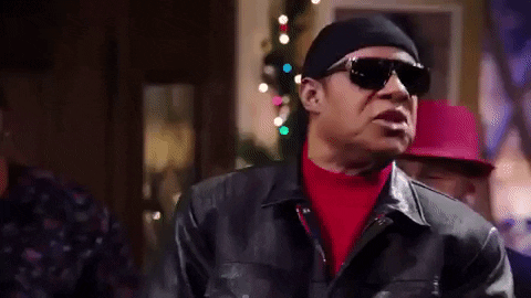 Stevie Wonder Christmas Songs Happy Birthday GIF