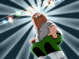 Stewie Dad Peter Griffin Dancing Under Disco Ball GIF