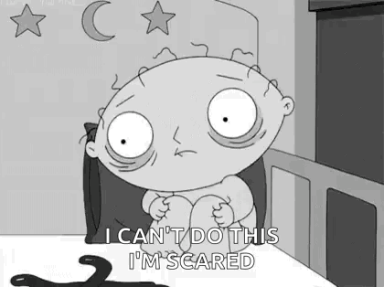 Stewie Family Guy Sitting in Chair