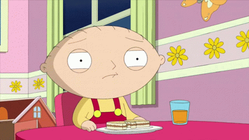 Stewie Griffin Shocked Face GIF