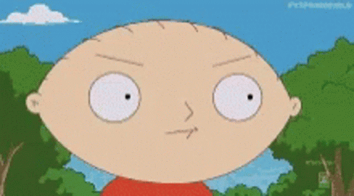 Stewie Griffin Squint Glare GIF