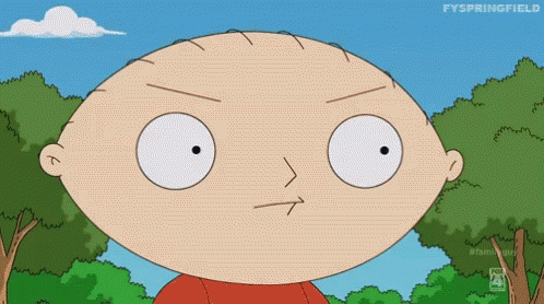 Stewie Making Funny Face GIF