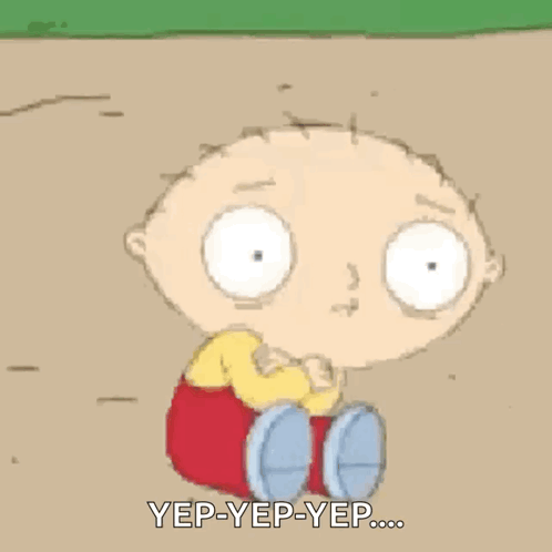 Stewie Sitting On Ground Eyes Closed