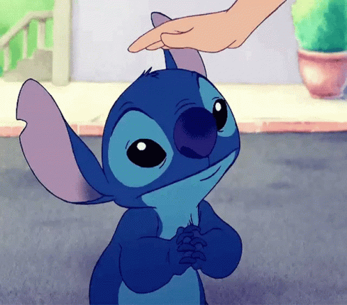 Stich Head Pat GIF