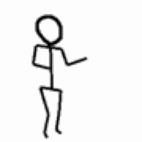 Stick Figure Animation Funny Dance GIF