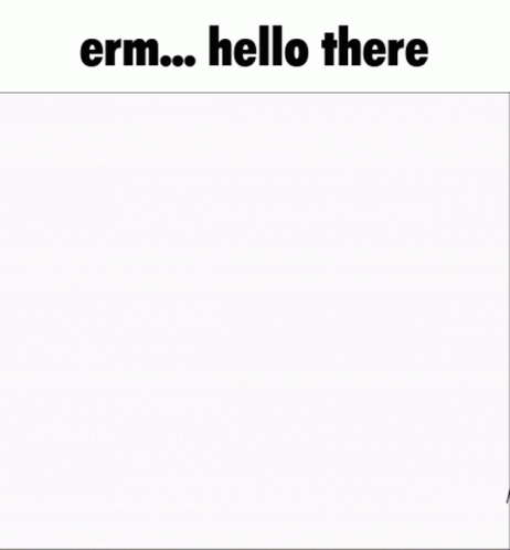 Stick Figure Hello There GIF