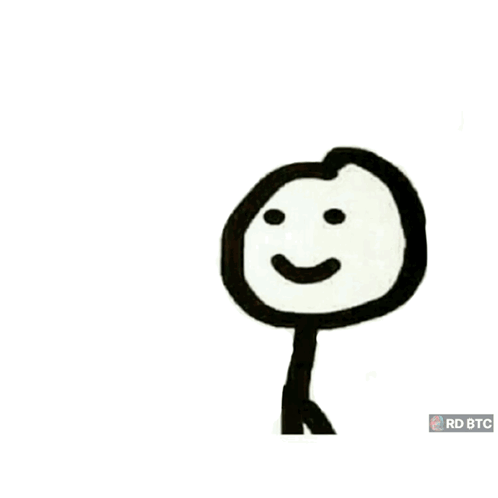 Stick Figure Holding Brain Saying Hey You Drop This GIF