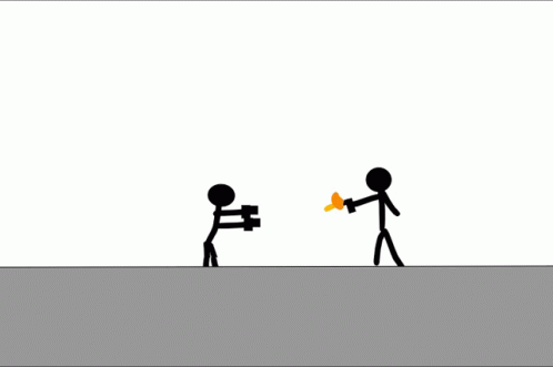 Stick Figure Lying Down With Couldn't Handle Me