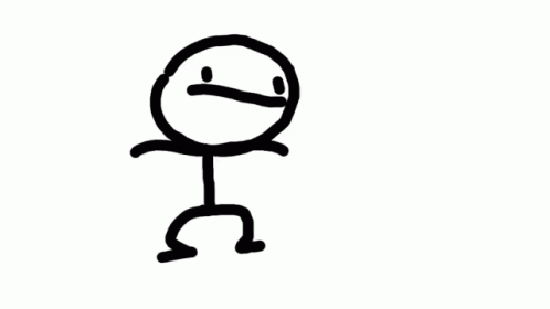 Stick Figure Saying Step Up Son