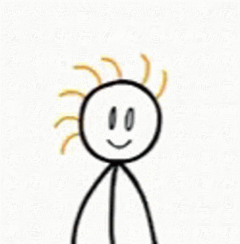 Stick Figure With Glasses Saying Dork